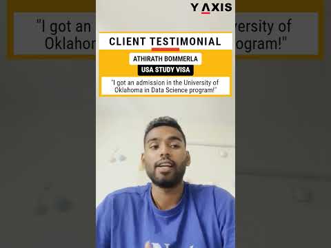 Testimonial - Athirath Bommerla - USA Study Visa