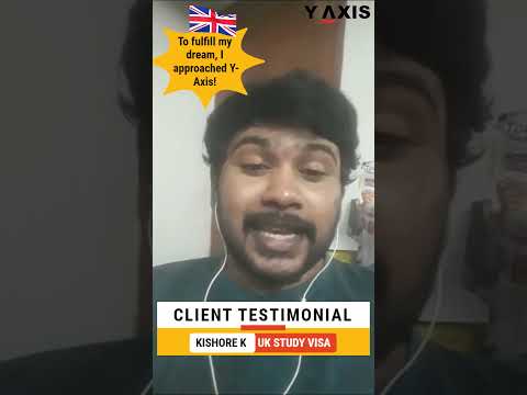 Testimonial - Kishore K - UK Study Visa